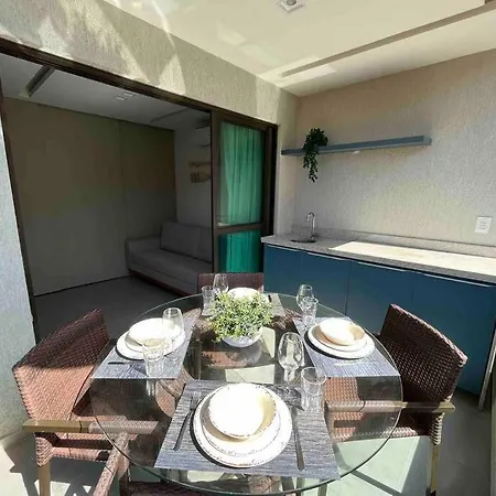 Flat 106 PP · Flat equipado a 50 m da Praia By La Playa-3
